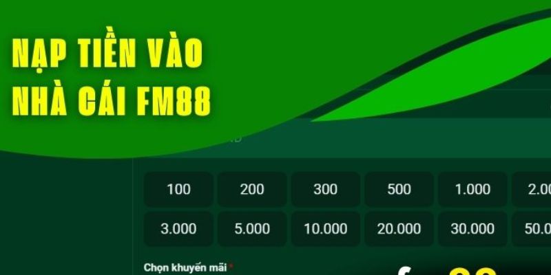 Hình thức chuyển vốn cược bằng ngân hàng